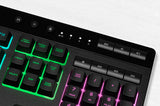 Corsair K55 RGB PRO tastatur Spil USB QWERTY Nordisk Sort