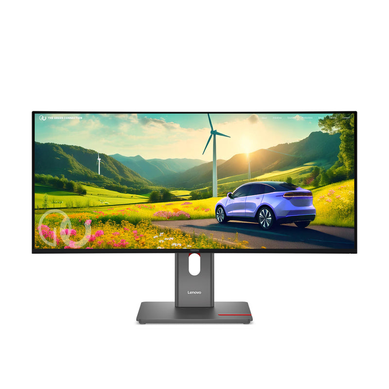 Lenovo ThinkVision P34WD-40 computerskærm 86,4 cm (34") 3440 x 1440 pixel Wide Quad HD LCD Sort