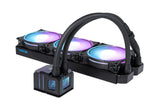 Alphacool Eisbaer Pro Aurora 360 Processor Alt-i-en væskekøler 12 cm Sort, Hvid 1 stk