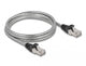 DeLOCK 80109 netværkskabel Sølv 2 m Cat6a U/FTP (STP)