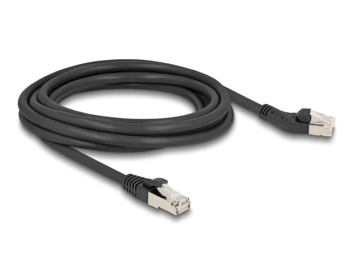 DeLOCK 80624 netværkskabel Sort 3 m Cat6a S/FTP (S-STP)