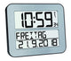 TFA-Dostmann 60.4512.54 vækkeur Digital alarmur Sølv