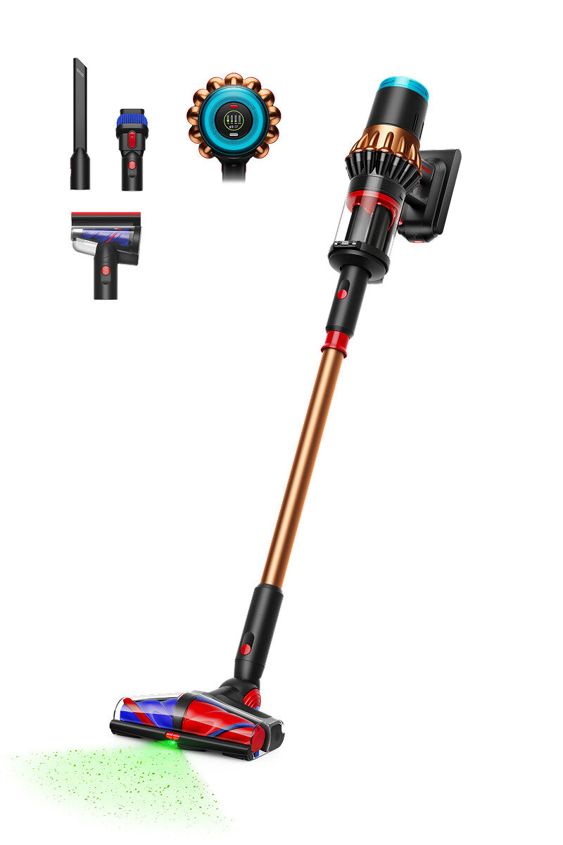 Dyson V16 Piston Animal 2-i-1 stangstøvsuger Batteri Dry HEPA Poseløs 1,3 L 900 W Sort, Kobberfarve