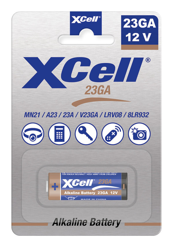 XCell 149311 husholdningsbatteri Engangsbatteri A23, MN21, 23GA Alkaline