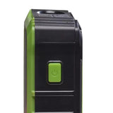 Denver PSO-10012 powerbank Lithium polymer (LiPo) 10000 mAh Sort, Lysegrøn