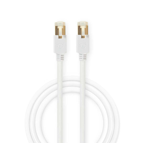 Nedis CCBW85221WT50 netværkskabel Hvid 5 m Cat6 S/FTP (S-STP)