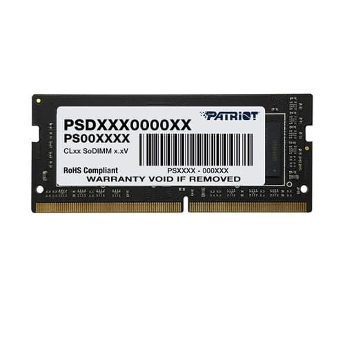 Patriot Memory Signature Line PSD416G266681S hukommelsesmodul 16 GB 1 x 16 GB DDR4 260-pin SO-DIMM