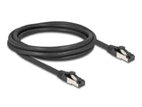 DeLOCK 80572 netværkskabel Sort 2 m Cat8.1 S/FTP (S-STP)