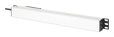 Digitus DN-95439 strømforsyningsenhed (PDU) 7 AC stikkontakt(er) 1U Sort, Sølv
