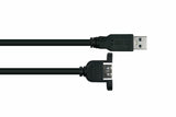 Kabelmeister UK30P-AEA-010S USB-kabel USB 3.2 Gen 1 (3.1 Gen 1) 1 m USB A 5 Gbit/sek. Sort