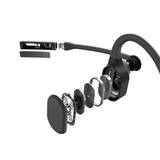 SHOKZ OpenComm2 2025 Upgrade Headset Trådløs Ørekrog Kontor/Callcenter Bluetooth Sort