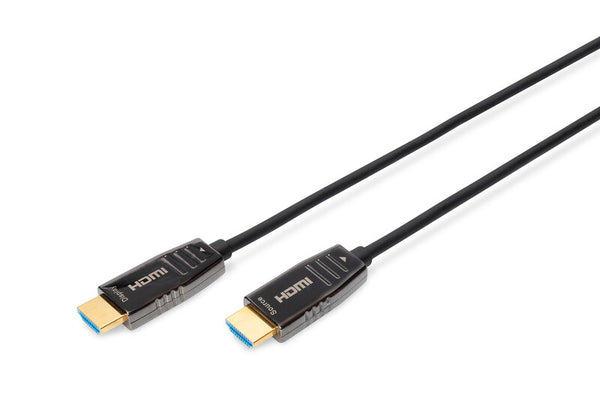 Digitus AK-330126-100-S HDMI-kabel 10 m HDMI Type A (Standard) Sort