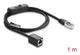 DeLOCK 81564 netværkskabel Sort 1 m Cat6 F/UTP (FTP)