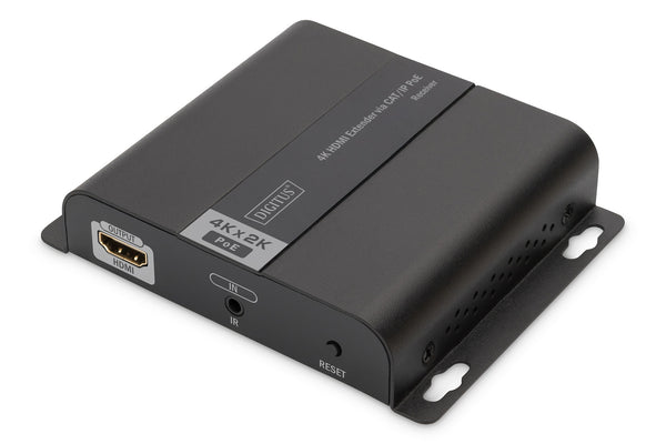 Digitus DS-55125 AV forlænger AV-modtager Sort