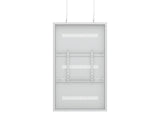 Multibrackets 3724 skærmbeslag til skiltning 165,1 cm (65") Hvid