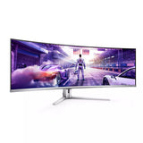 Philips Evnia 8000 49M2C8900/00 computerskærm 124,2 cm (48.9") 5120 x 1440 pixel Dual QHD QD-OLED Hvid