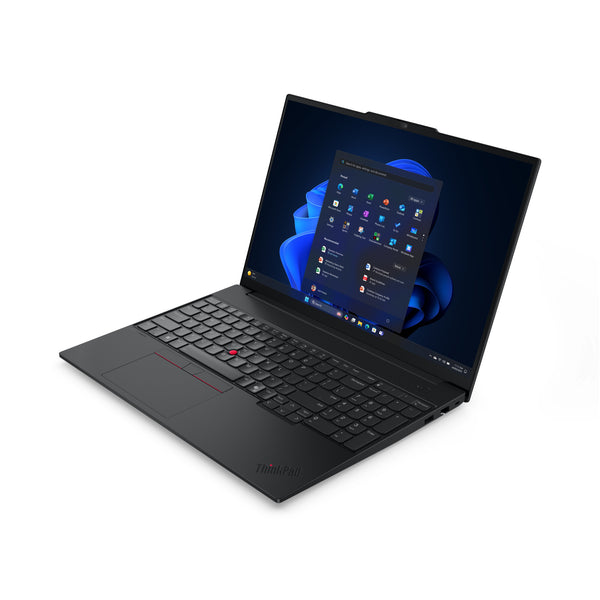 Lenovo ThinkPad E16 Gen 3 (Intel) Intel Core Ultra 5 225U Laptop 40,6 cm (16") WUXGA 16 GB DDR5-SDRAM 512 GB SSD Wi-Fi 6E (802.11ax) Windows 11 Pro Nordisk Sort