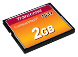 Transcend TS2GCF133 hukommelseskort 2 GB CompactFlash MLC