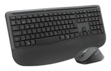Logitech Signature Comfort Plus Combo MK880 for Business tastatur Mus inkluderet Kontor RF trådløs + Bluetooth QWERTY Dansk, Norsk, Svensk, Finsk Grafit
