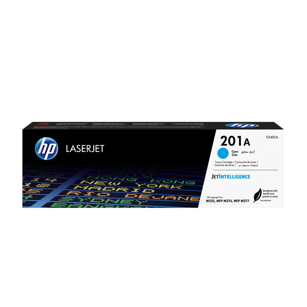 HP Original 201A LaserJet-tonerpatron, cyan
