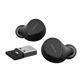 Jabra Evolve2 Buds Headset True Wireless Stereo (TWS) I ørerne Opkald/musik Bluetooth Sort
