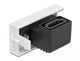 DeLOCK 81304 stikkontakt Sort