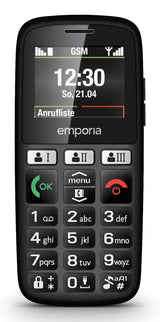 Emporia emporiaHAPPY 4,6 cm (1.81") 70 g Sort Begynder telefon