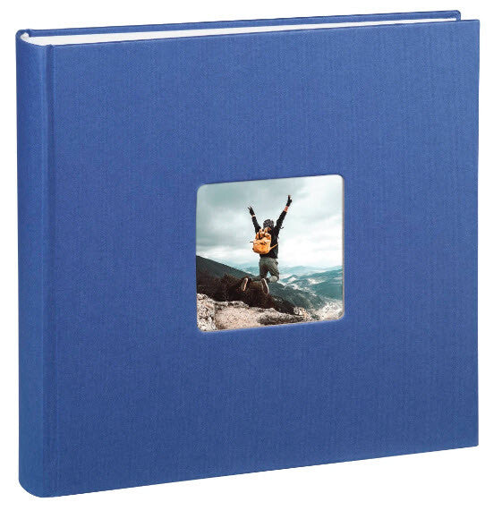 Hama Fine Art fotoalbum og arkbeskyttelse Blå 400 ark 10 x 15 Indbinding af bøger