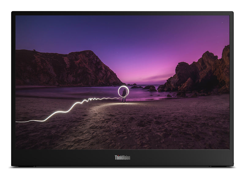 Lenovo ThinkVision M16 computerskærm 40,6 cm (16") 1920 x 1200 pixel WUXGA LCD Sort