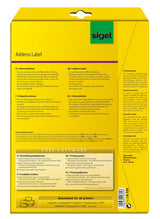Sigel LA320 print etiket Hvid Ikke-klæbende printeretiket