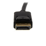 StarTech.com DP2VGAMM6B videokabel adapter 1,8 m DisplayPort VGA (D-Sub) Sort