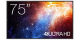 Optoma N3751K Digital fladpaneldisplay 190,5 cm (75") LED Wi-Fi 450 cd/m² 4K Ultra HD Sort Android 11 24/7