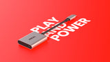 XREAL X7007 interface hub USB 2.0 Type-C Grå