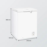 Gorenje FH10E4W5 fryser Kummefryser Fritstående 97 L Hvid