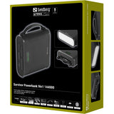Sandberg 421-37 powerbank Lithium jern fosfat (LiFePO4) 144000 mAh Sort