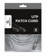 Gembird CAT6A Patchkabel Ungeschirmt 5m - PP6U-CU-5m netværkskabel