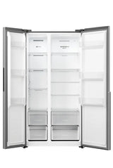 Gorenje NRS917E41X side-by-side køle-fryseskab Fritstående 544 L Grå
