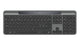 Logitech Signature Slim Solar+ K980 tastatur Universel RF trådløs + Bluetooth QWERTY Dansk, Finsk, Norsk, Svensk Grafit