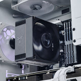 Jonsbo CR-1000 EVO Computerkølesystem Processor Luftkøler 12 cm Sort 1 stk