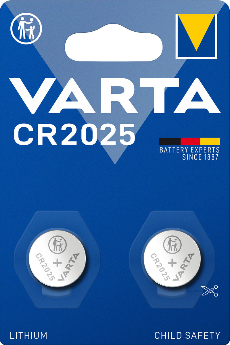 Varta 06025 Engangsbatteri CR2025 Lithium