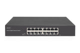 Digitus DN-80112-2 netværksswitch Ikke administreret Gigabit Ethernet (10/100/1000) Sort