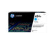 HP Original 654A LaserJet-tonerpatron, cyan