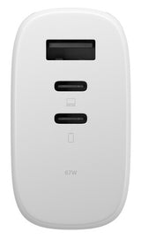 Native Union Fast Gan Charger Pd 67W Laptop, Smartphone, Tablet Hvid Vekselstrøm Hurtig opladning Indendørs