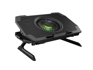 GENESIS Oxid 850 køling til laptop 43,9 cm (17.3") 2500 rpm Sort