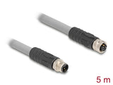 DeLOCK 80541 sensor- & aktuatorkabel 5 m RST M12 Grå