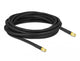 DeLOCK 90451 koaxial kabel LMR300 5 m SMA Sort