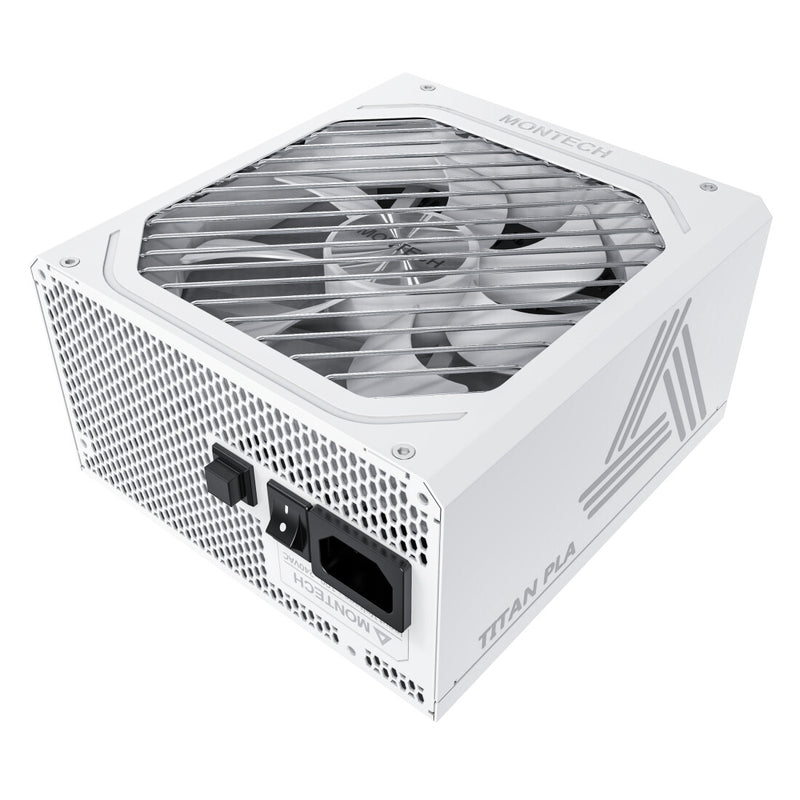 Montech TITAN PLA 1200W enhed til strømforsyning 20+4 pin ATX ATX Hvid