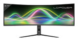 LC-Power LC-M49QCK computerskærm 124,5 cm (49") 5120 x 1440 pixel Dual QHD LCD Sort