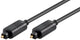 Goobay 50565 lydkabel 2 m Toslink Sort
