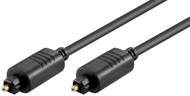 Goobay 50565 lydkabel 2 m Toslink Sort